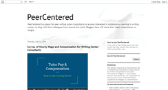 Desktop Screenshot of peercentered.org